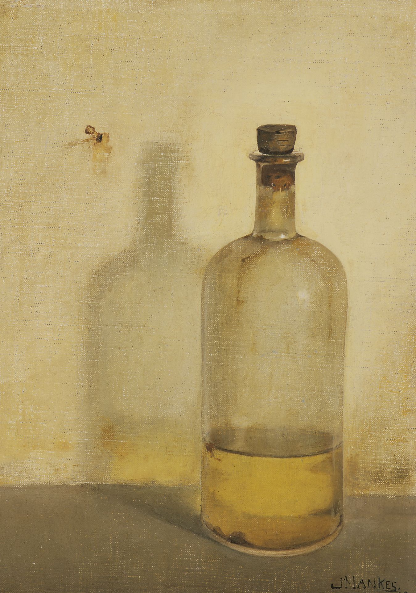 Jan Mankes | Paintings prev. for Sale | Oil bottle