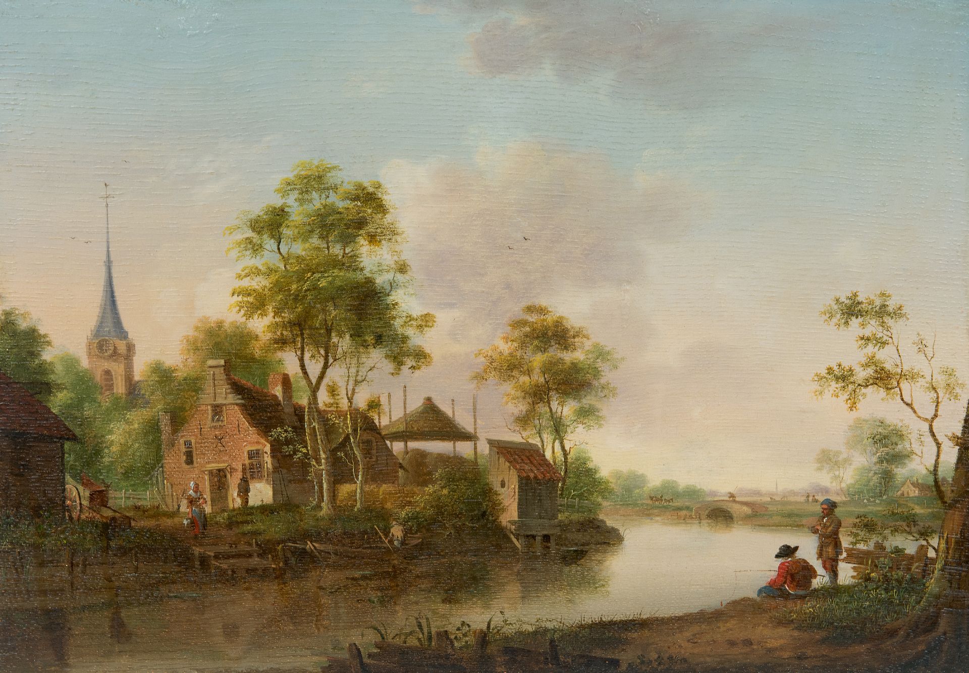 onenigheid bevestigen emotioneel Hollandse School, 18e eeuw | Schilderijen te Koop | Hollands landschap