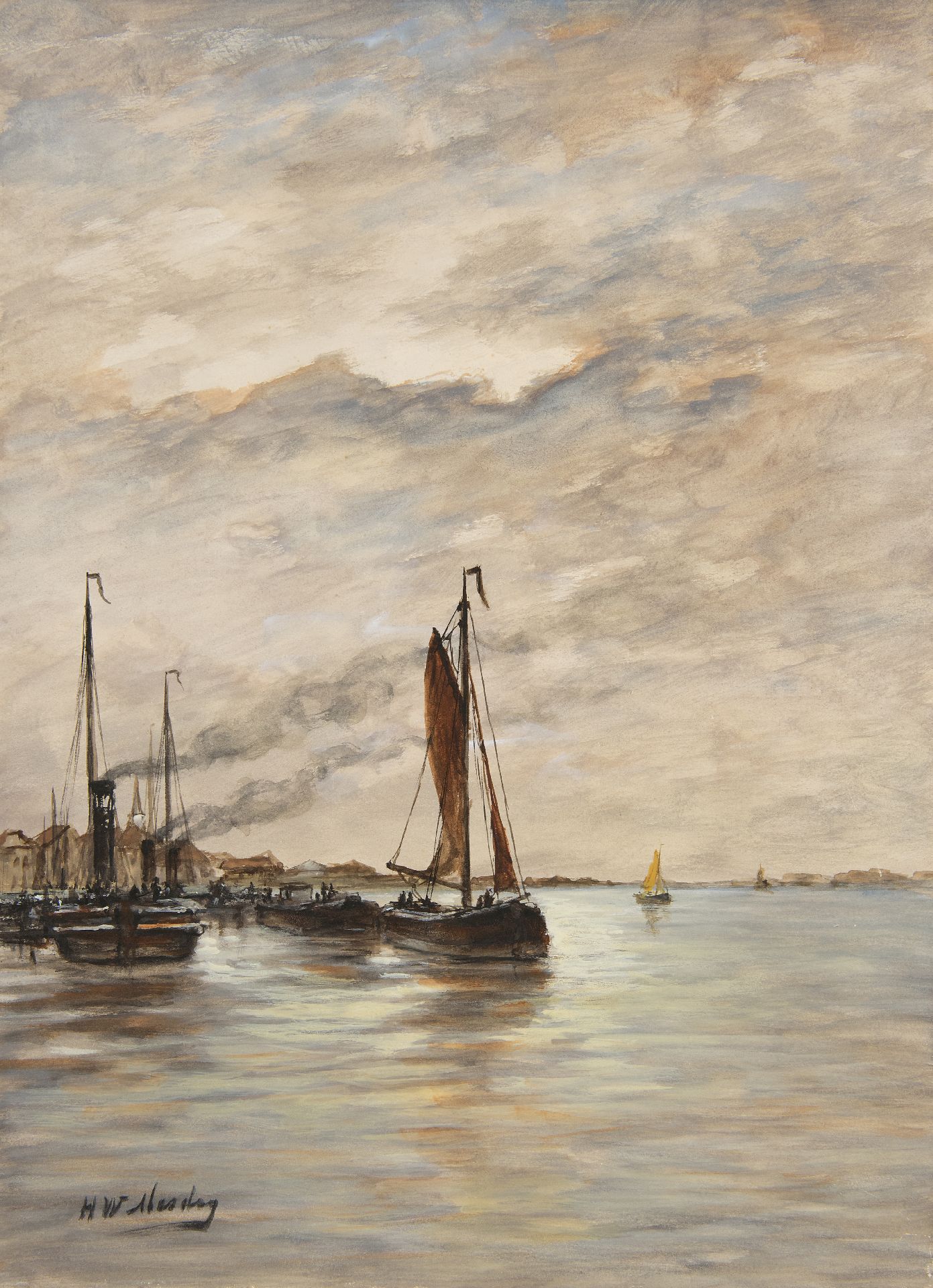 Hendrik Willem Mesdag 1831 1915 Paintings For Sale