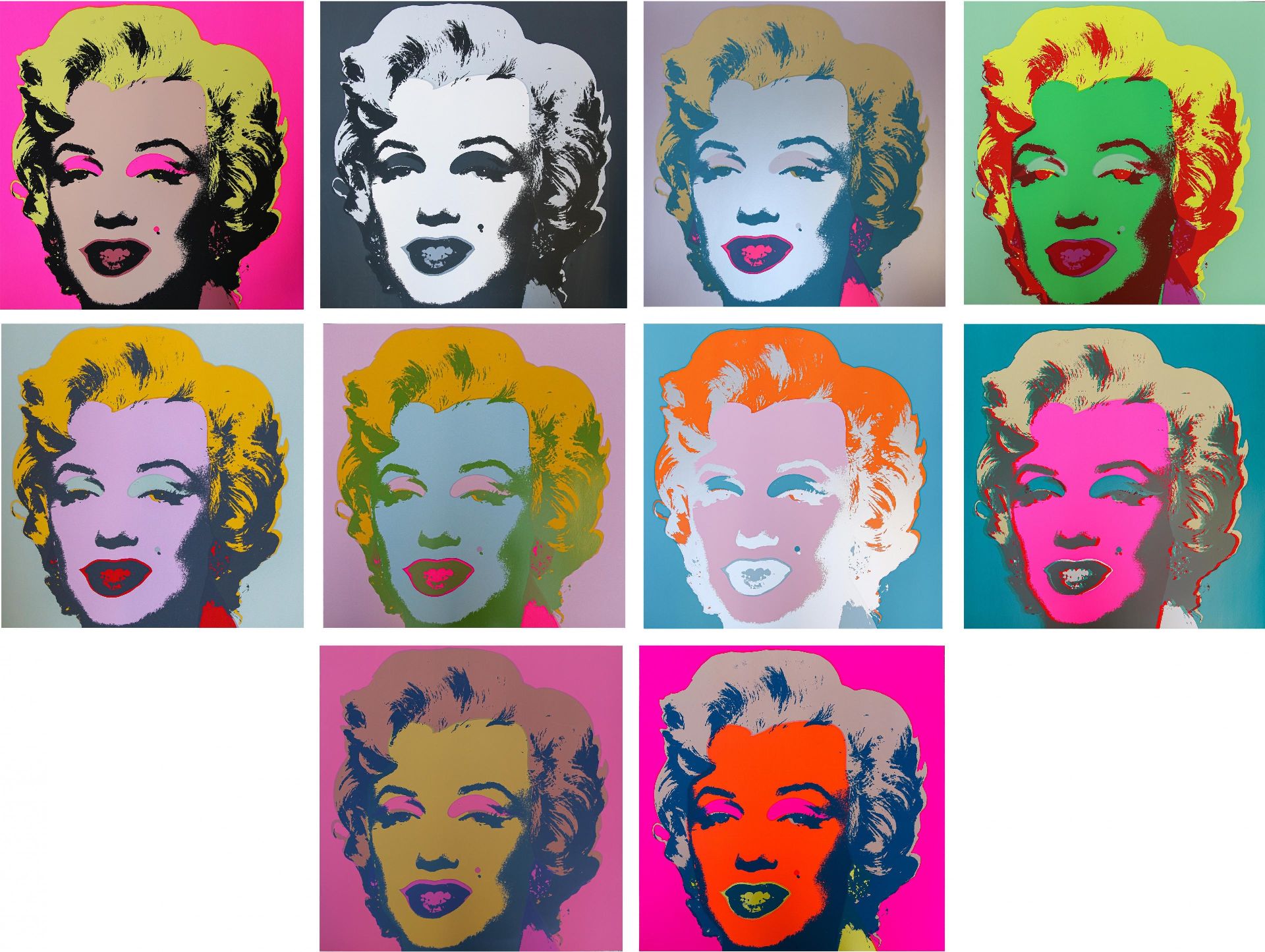 bladeren reputatie motor Andy Warhol | Grafiek vh. te Koop | Marilyn Monroe (naar Andy Warhol)