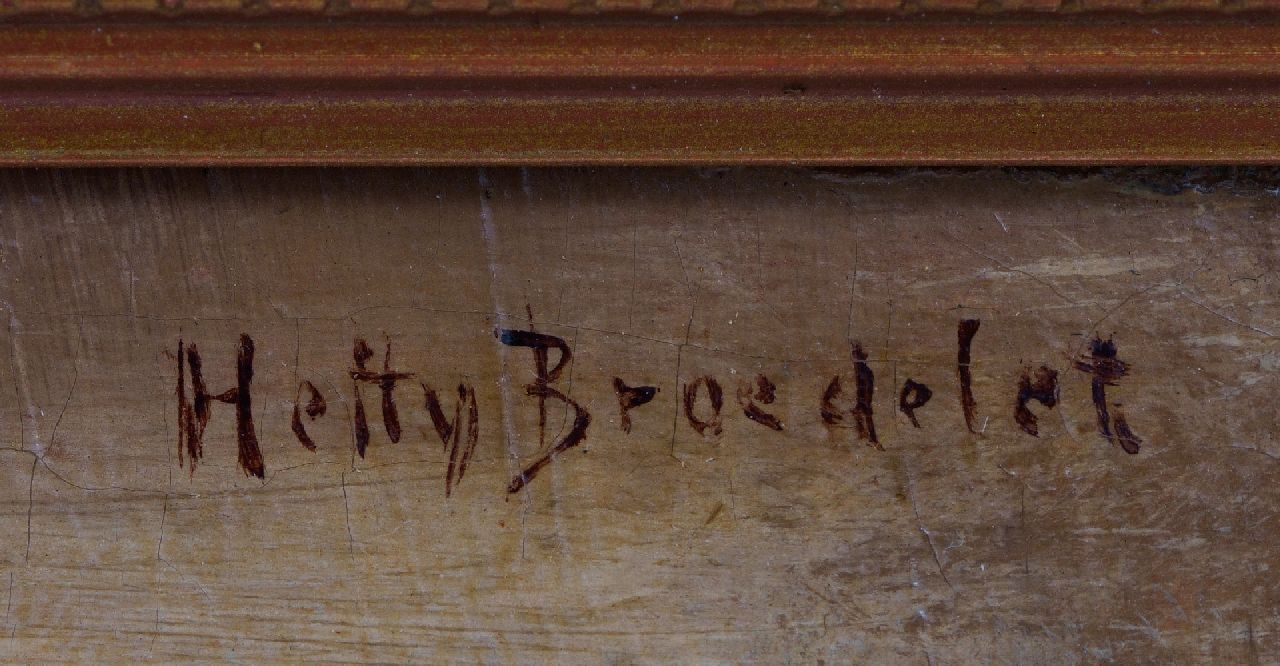 Hetty Broedelet-Henkes signaturen Margrieten in een gemberpot