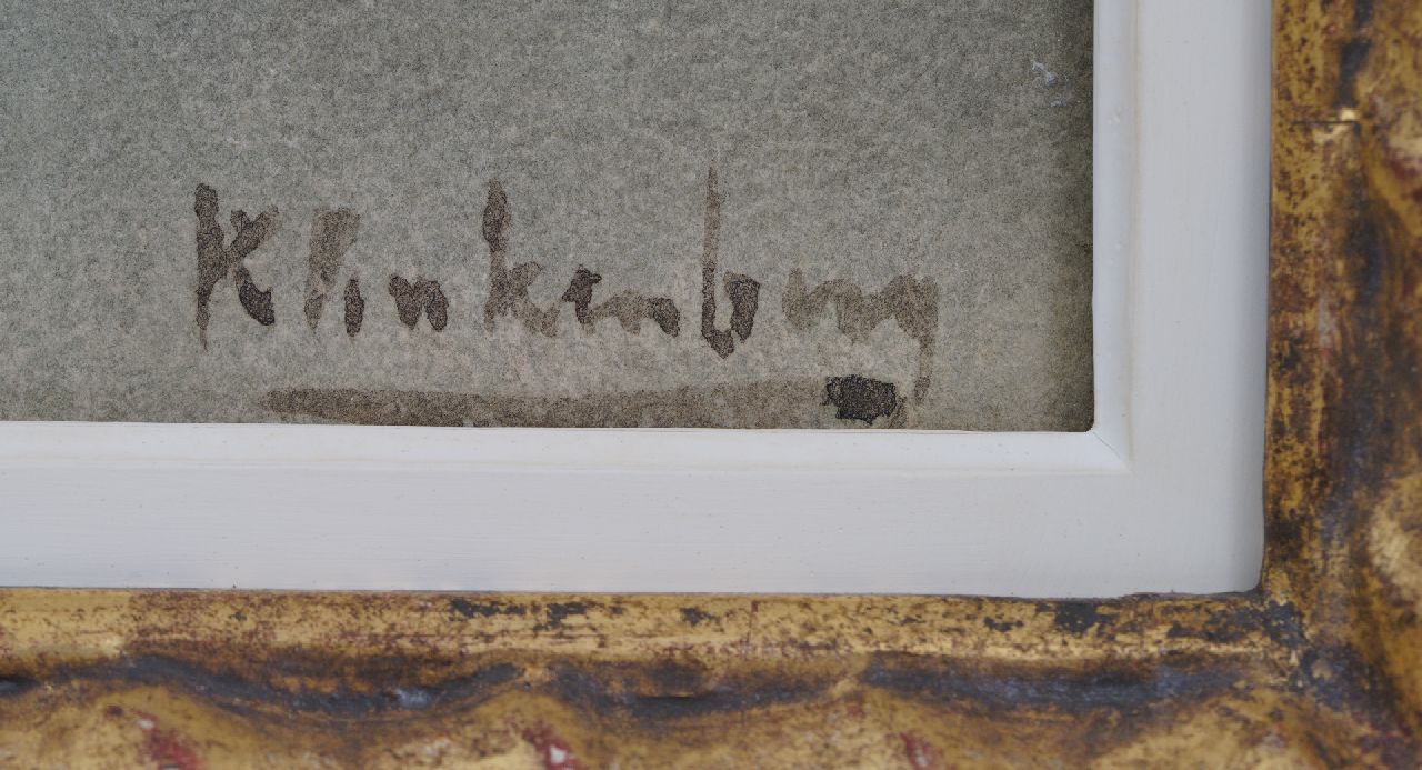 Karel Klinkenberg signaturen De Spuistraat in Den Haag op Koninginnedag