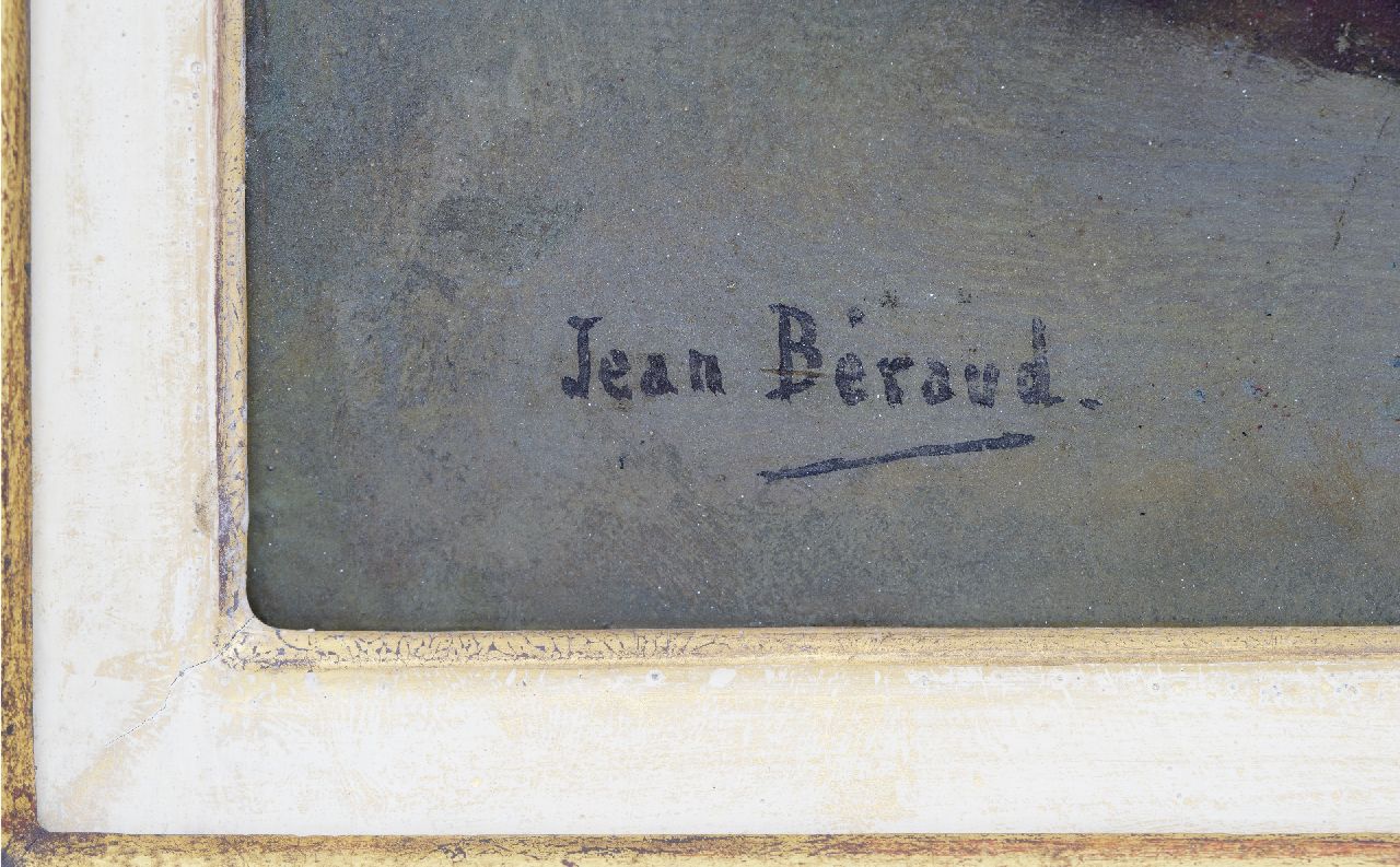 Jean Béraud signaturen Les Midinettes